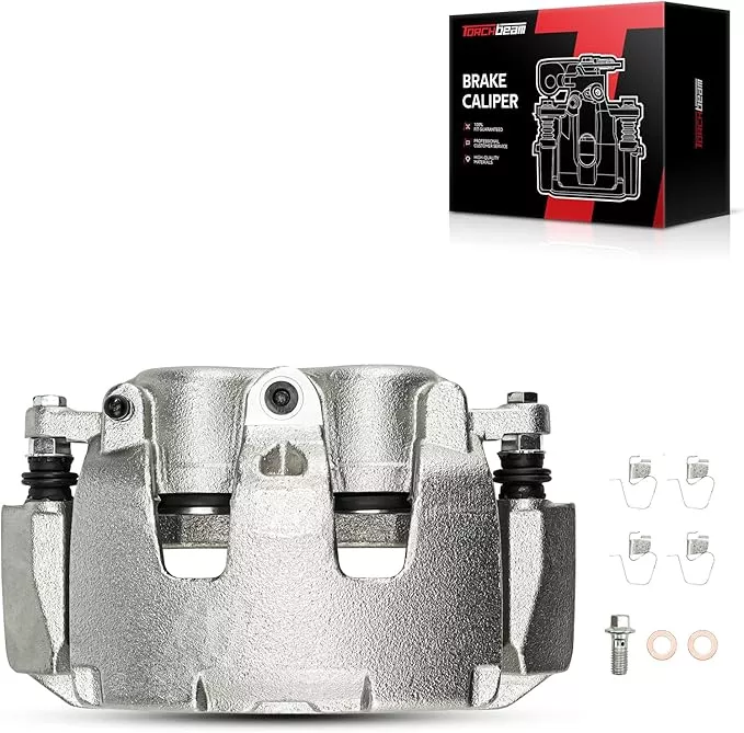 Torchbeam Front Brake Caliper Left for Dodge Ram 1500 2006-2008, Dodge Dakota 2005-2008, Mitsubishi Raider 2006-2009, Front Left Caliper Replace # 18B5009