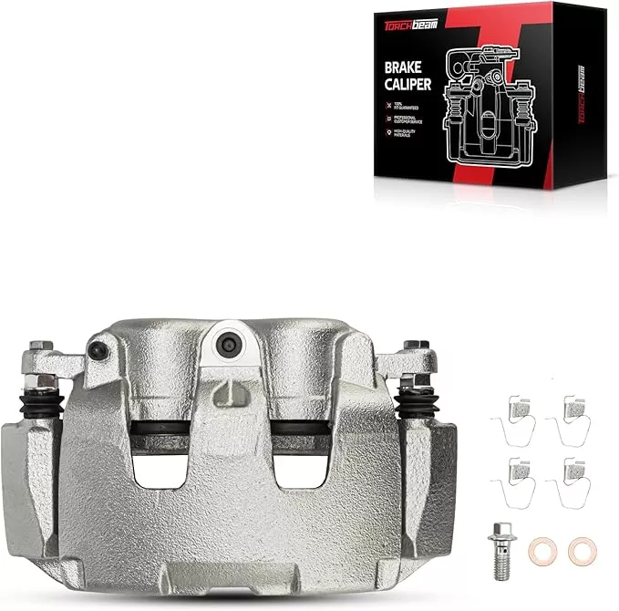 Torchbeam Front Brake Caliper for Ram 1500 2011-2018, Ram 1500 Classic 2019-2023, Dodge Ram 1500 2009-2010, Chrysler Aspen 2007-2009, Front Left or Front Right Caliper Replace # 18P5054
