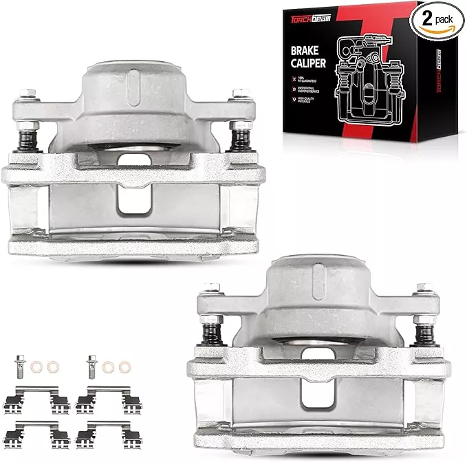 Torchbeam Front Brake Calipers Set for Chrysler 300 2005-2011, Dodge Charger 2006-2011, Dodge Magnum 2005-2008, Front Left and Front Right Calipers Replace # 18B4968+18B4969