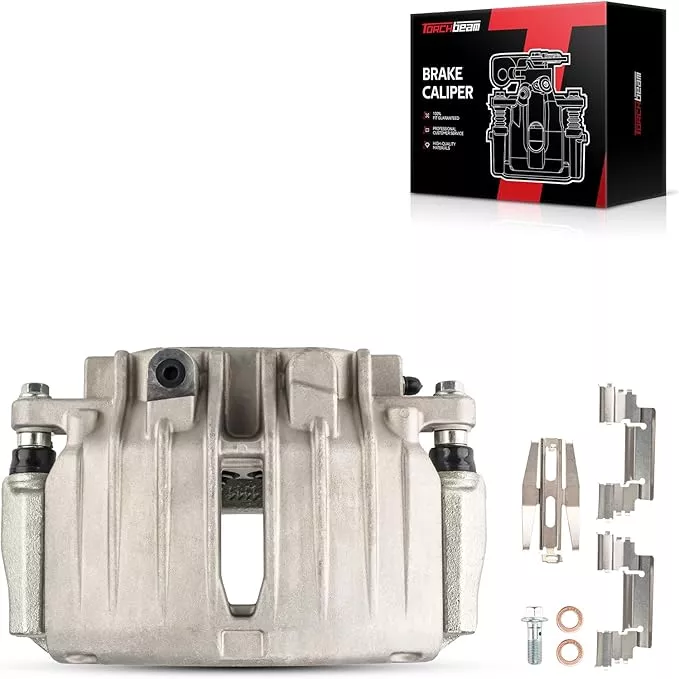 Torchbeam Rear Brake Caliper Left for Chevrolet Silverado 1500 2001 2003-2006, Chevrolet Tahoe 2000-2006, GMC Sierra 1500 2001 2003-2006, Chevrolet Suburban 1500, Rear Left Caliper Replace # 18B4764