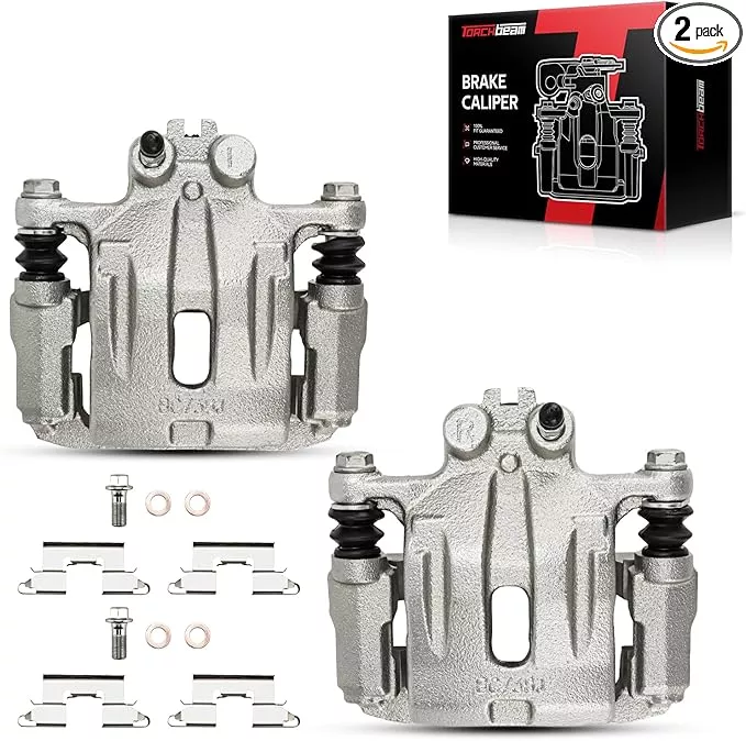 Torchbeam Rear Brake Calipers Set for Ford Edge 2007-2010, Mazda CX-7 2007-2012, Lincoln MKX 2007-2010, Rear Left and Rear Right Calipers Replace # 18B5042+18B5043