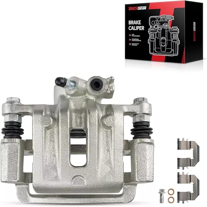Torchbeam Rear Right Passenger Side Brake Caliper For Chevrolet GMC Saturn Pontiac for 2007-2017 Equinox, 2010-2017 Terrain, 2012-2015 Captiva Sport, Vue, Torrent, Disc Brake Caliper # 18B5041