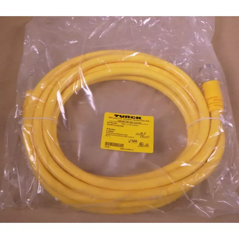 Turck RSM RKM 106-6M/S3059 Actuator Sensor Cable 10-Pin Mini Fast , U-35657