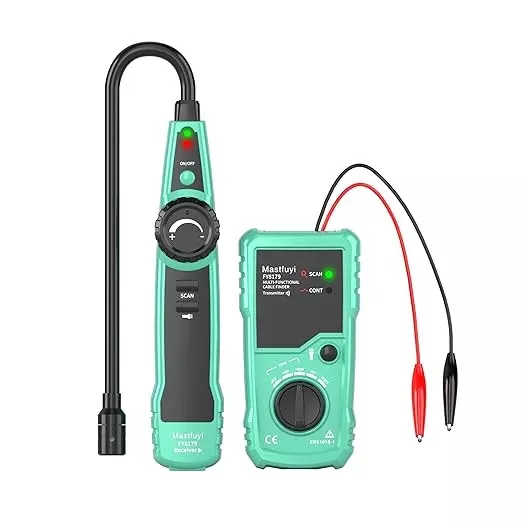 Underground Cable Locator, Wire Locator Tracer Detector, Test Short Circuit Breaker of Wall and Underground Cables, Cable Tester for Dog Fence Cables Irrigation Control Wires Telephone Line