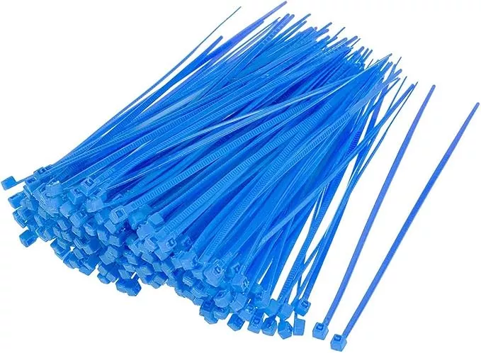 URBEST 100 Pcs Self Locking Wire Cable Zip, Tie Fasten Wrap 6 Inch Nylon Zip Tie (100, White)