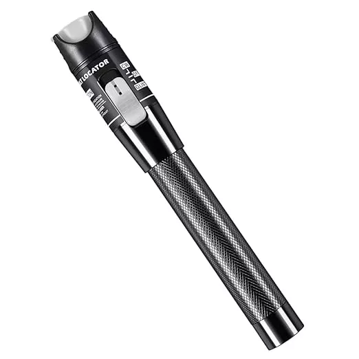 Visual Fault Locator, 80KM Fiber Optic Cable Tester Meter VFL Red Light Pen Light Source Testers (80 KM)