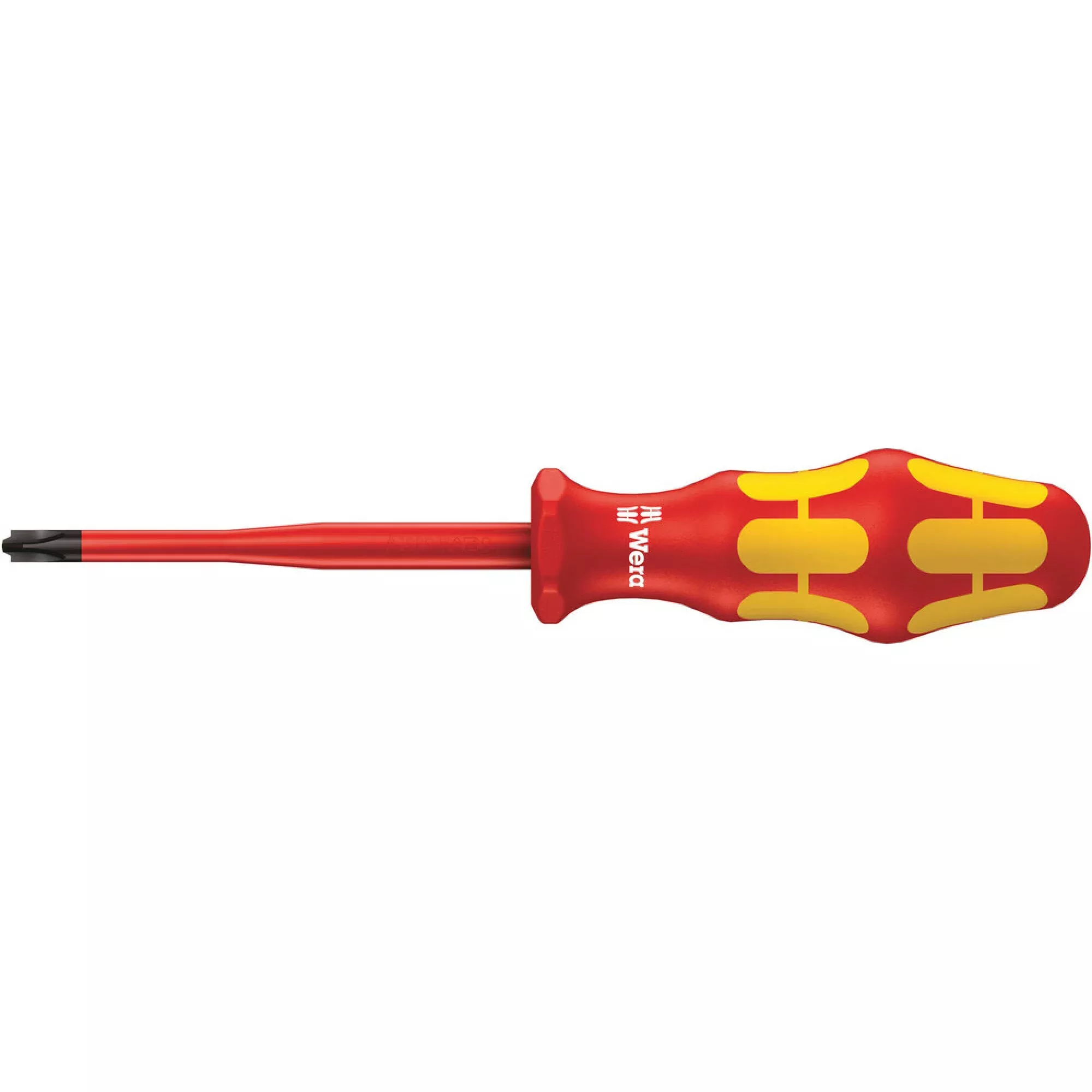 Wera 162 iS PH/S VDE Insulated screwdriver with reduced blade diameter for PlusMinus screws (Phillips/slotted), # 1 x 80 mm