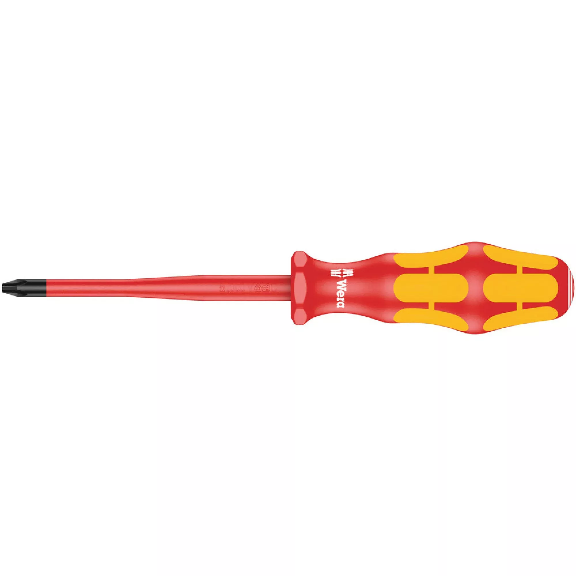 Wera 162 iSS PH VDE Insulated screwdriver with reduced blade diameter for Phillips screws, PH 2 x 100 mm