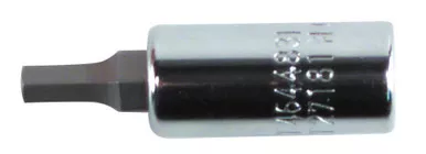 Wiha 71301 - Hex Metric Bit Socket 1/4 Sq Drive 1.5mm