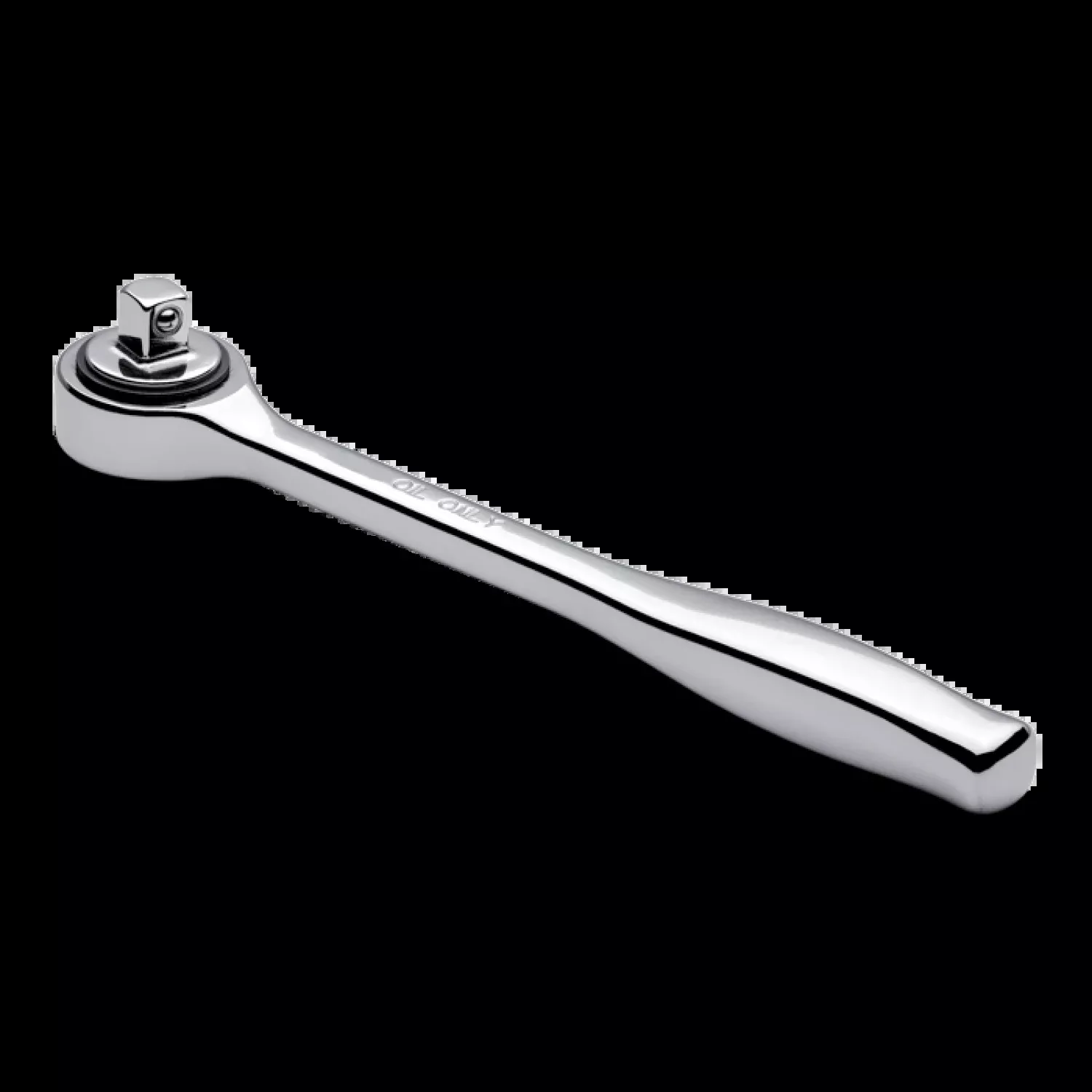 Wright Tool 2426 1/4" Drive 4-3/4" 45 Tooth Ratchet, Silver