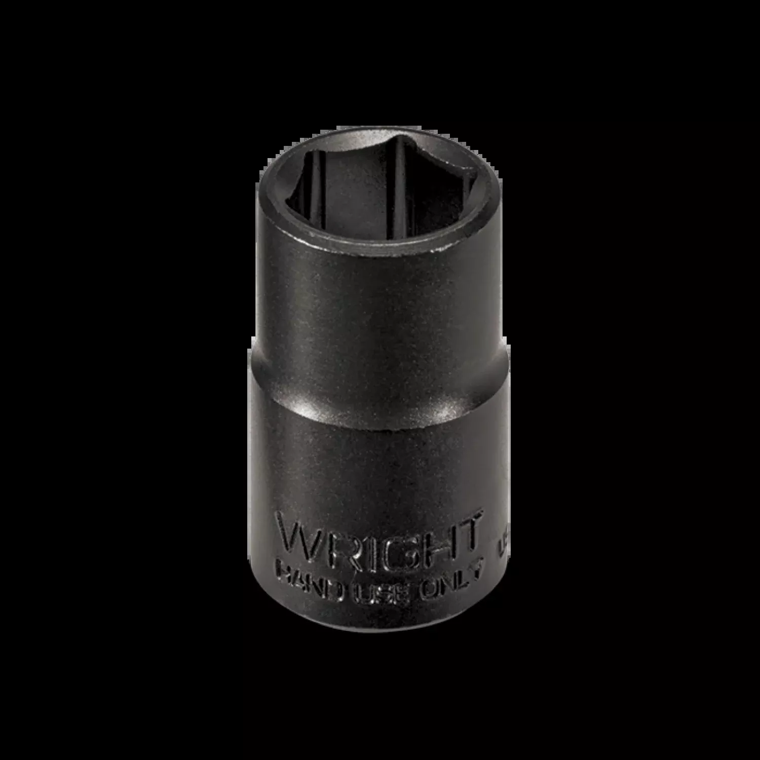 Wright Tool 33022 3/8" Drive 11/16-Inch 6 Point Black Industrial Socket