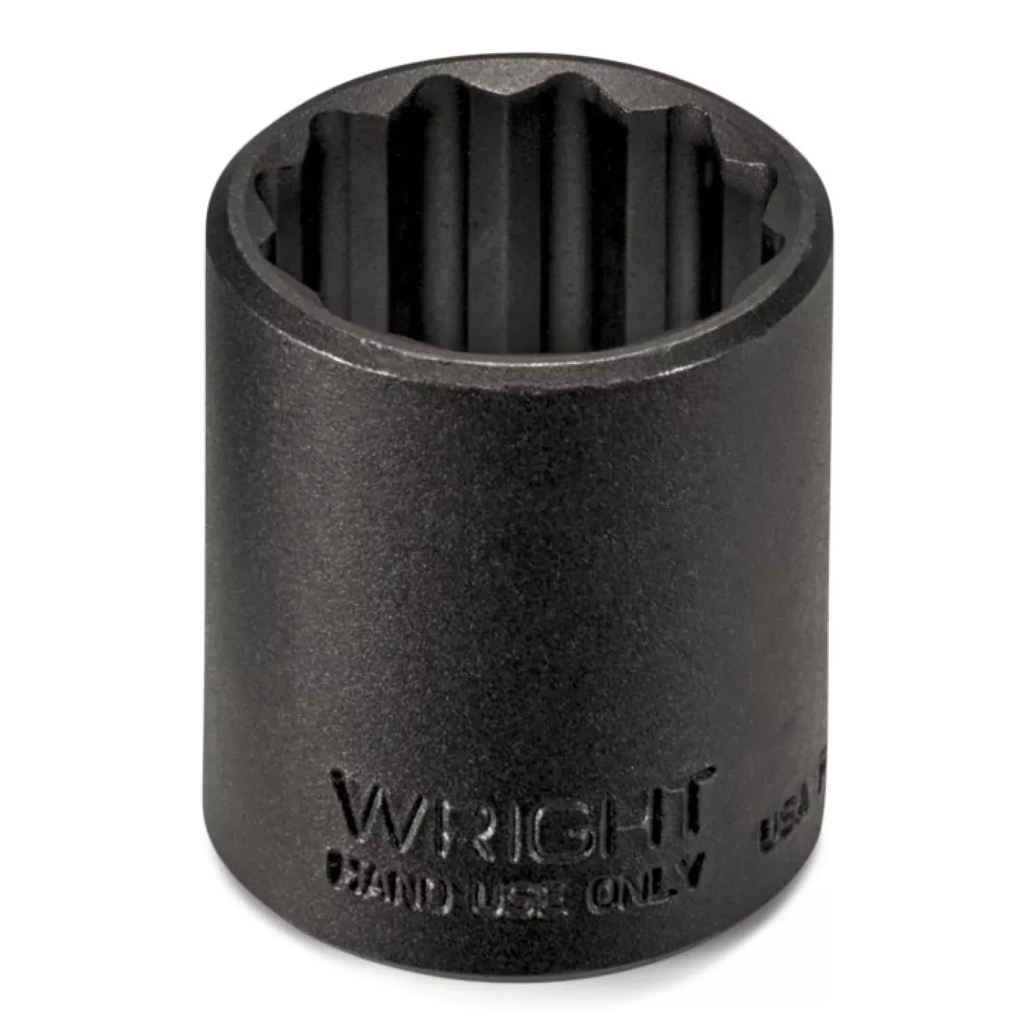 Wright Tool 33124 3/8" Drive 12 Point Standard Socket, 3/4"