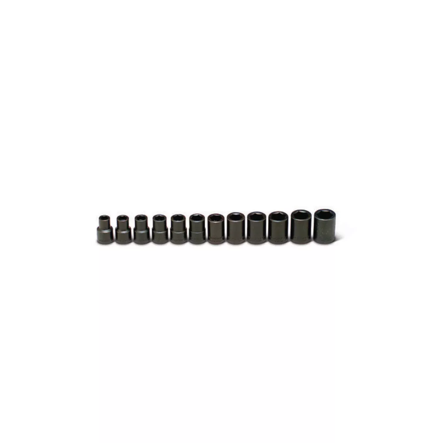Wright Tool 460 12 Piece 6 Point Standard Metric Impact Socket Set