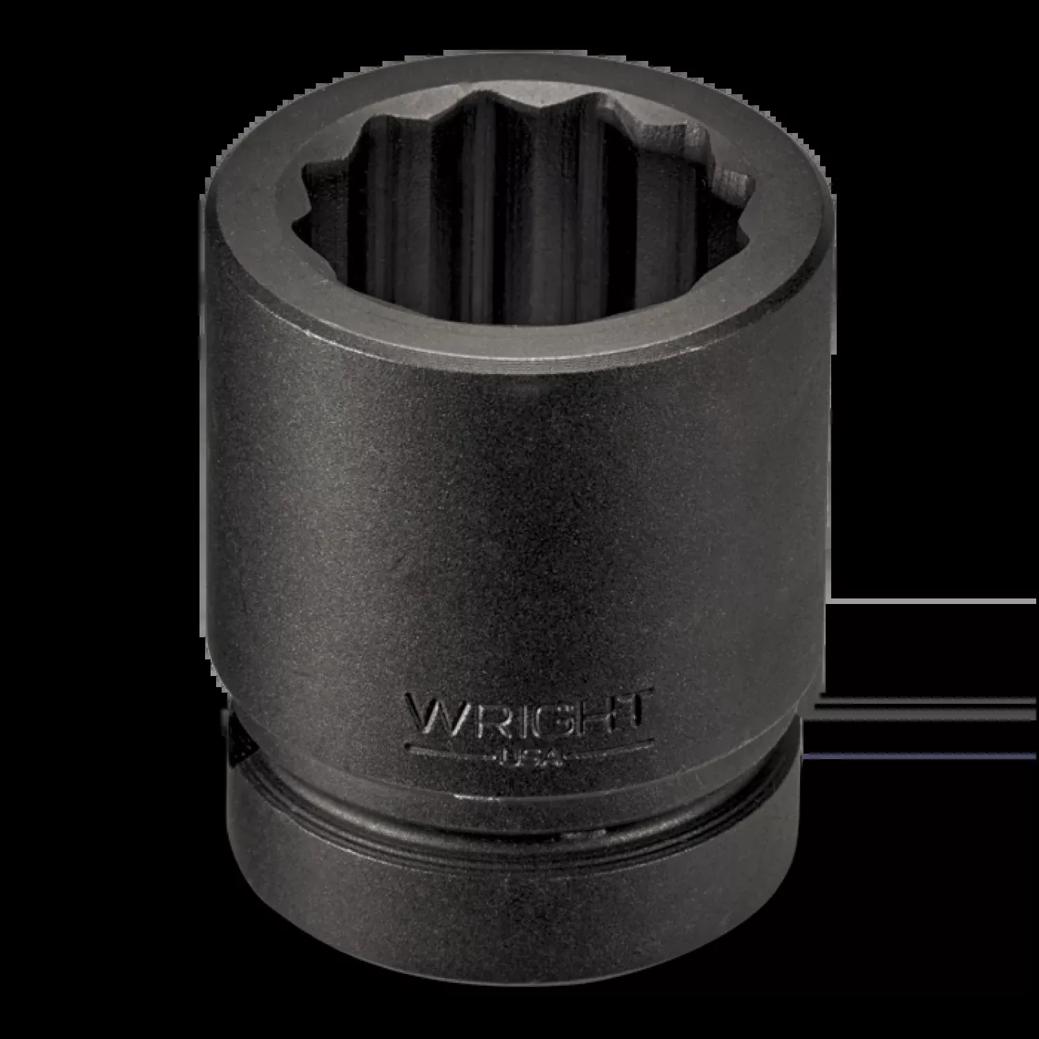 Wright Tool 67H-23MM 12 Point Standard Metric Impact Socket