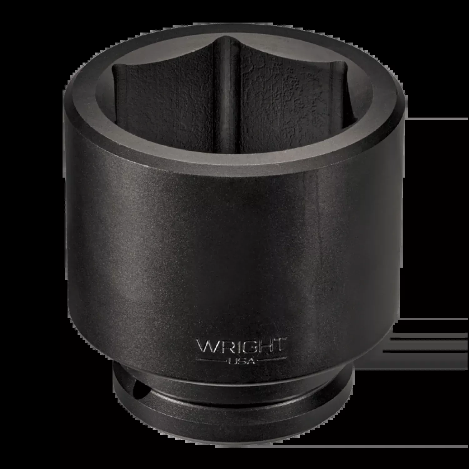 Wright Tool 858-140MM 6 Point Standard Metric Impact Socket