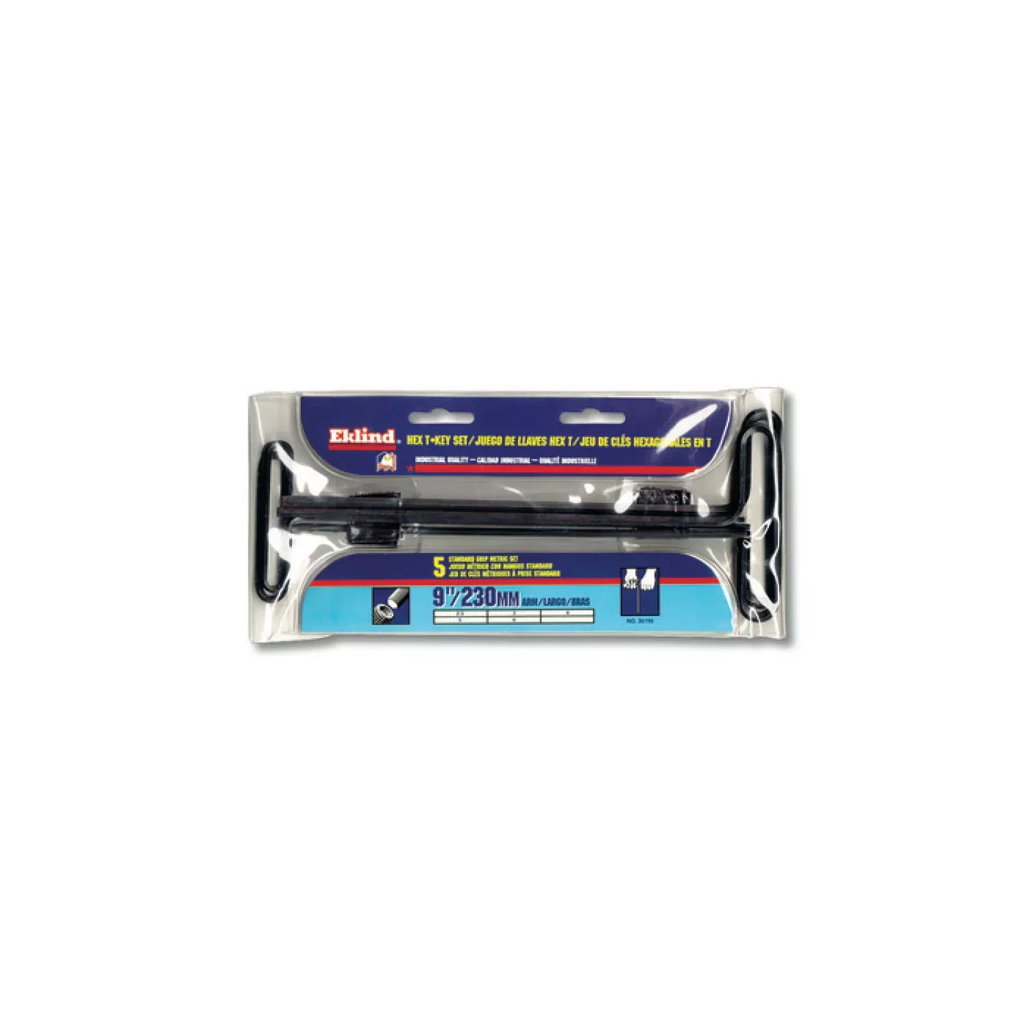 ‎Wright Tool 9E35195 5 Pieces-Metric Loop Grip T-Handle Metric Set
