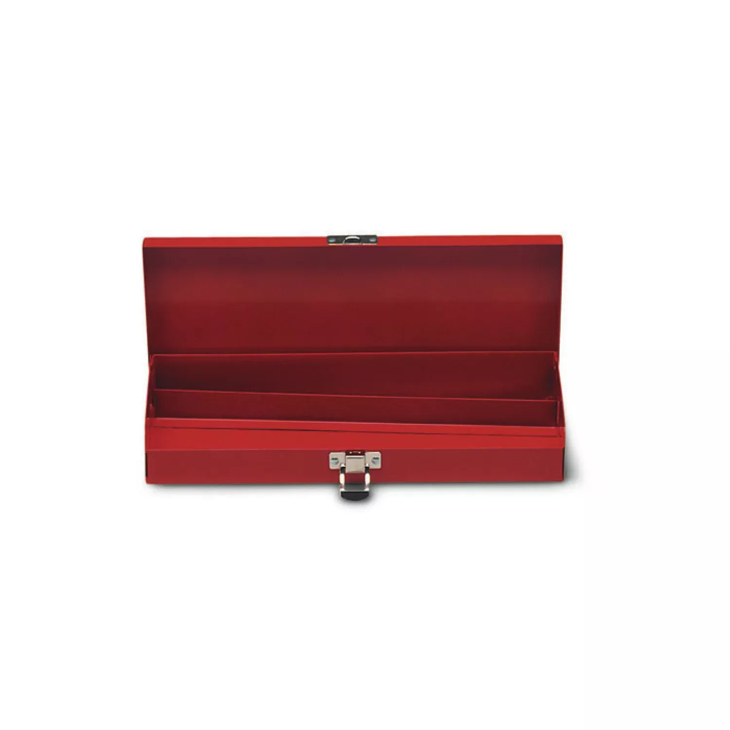 Wright Tool W408 Tool Box Red, Metal w/Chrome Catch Type 1
