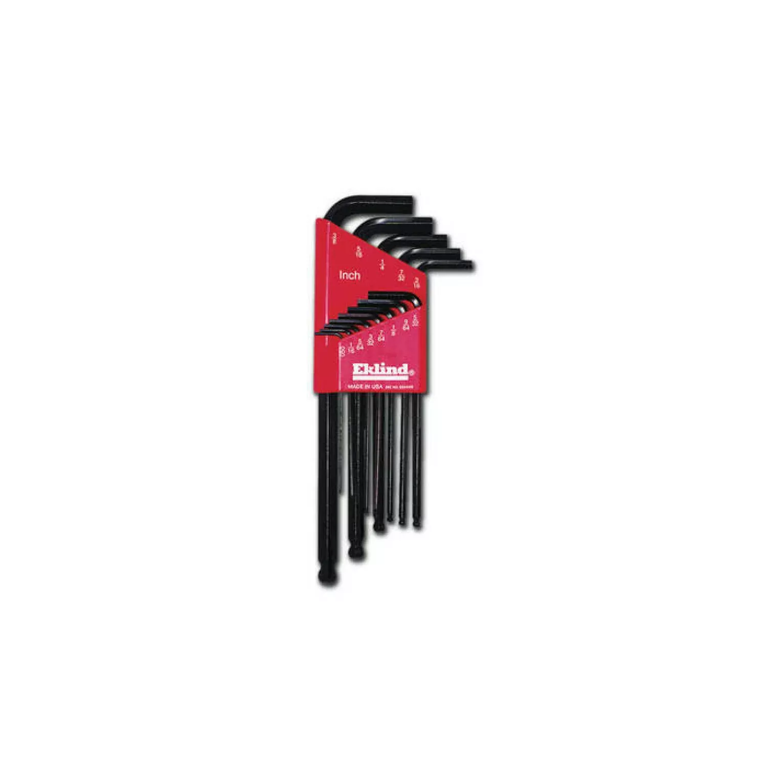 Wright Tools 9E13213 13 Piece Ball Driver Hex Set .050-3/8 inch, Long