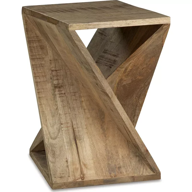 Zalemont Accent Table – Distressed Brown