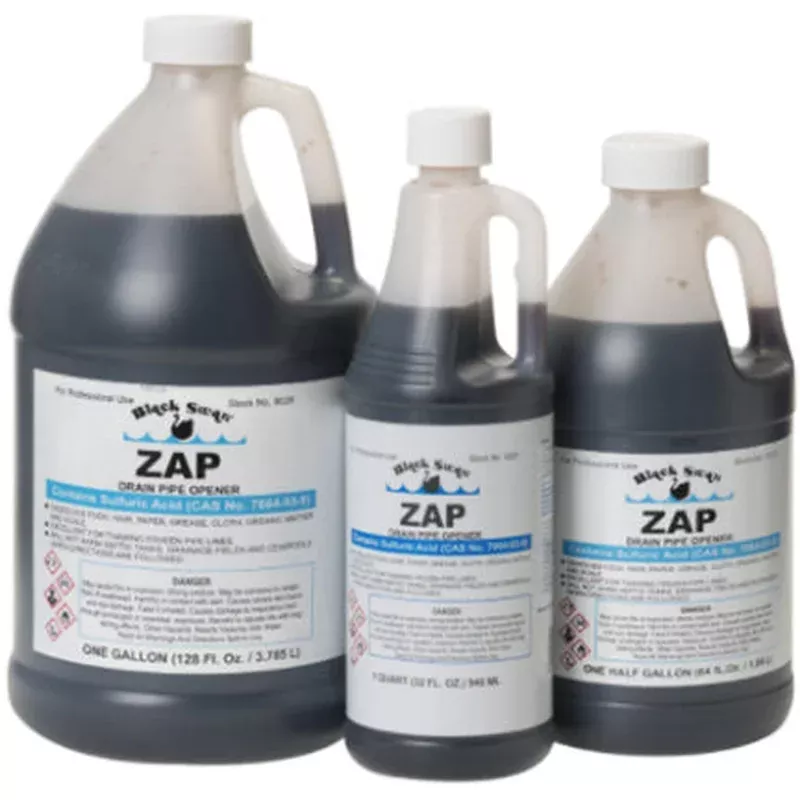 ZAP SULFURIC ACID HALF GAL