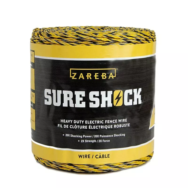 Zareba Heavy-Duty Sure Shock Polywire 1320 ft