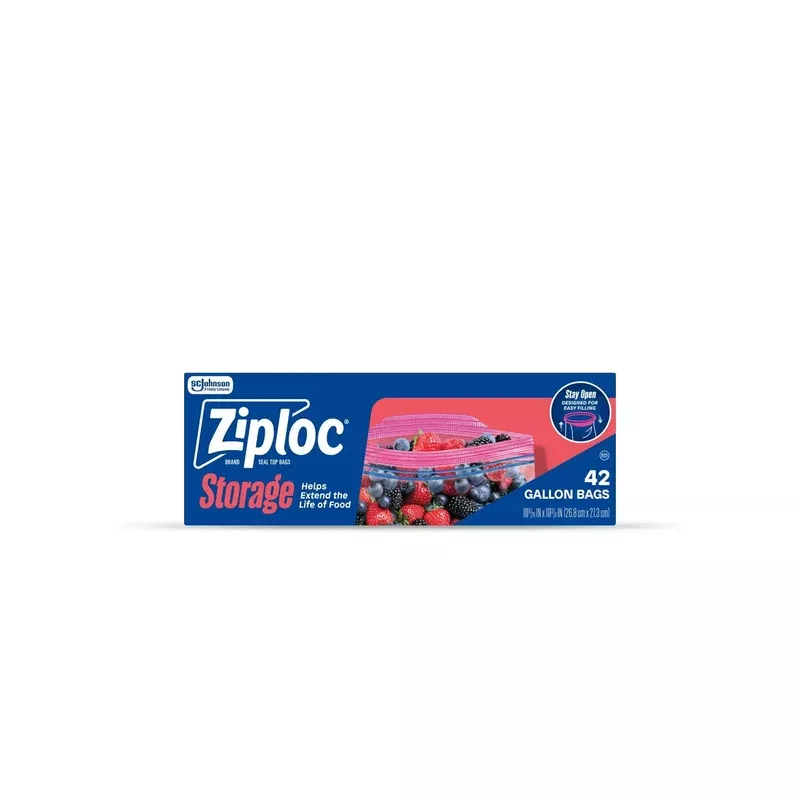 Ziploc Brand Storage Bags Gallon / Large